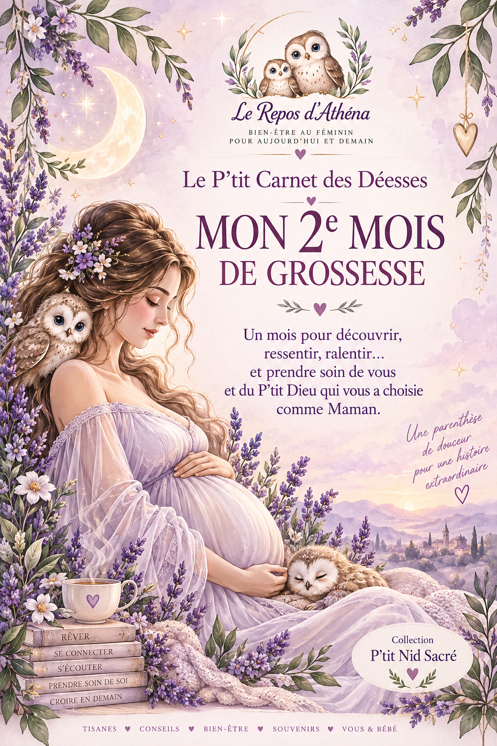 Le P'tit Carnet des Déesses : 2ème mois de Grossesse
