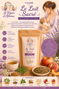 Tisane d'allaitement "Le Lait Sacré"