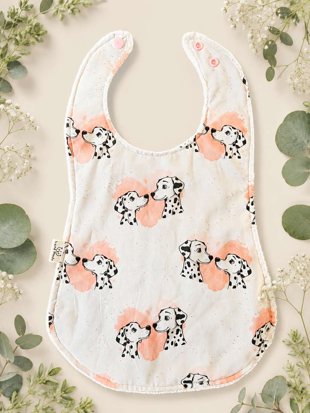 Bavette repas bébé 4-36 mois personnalisable