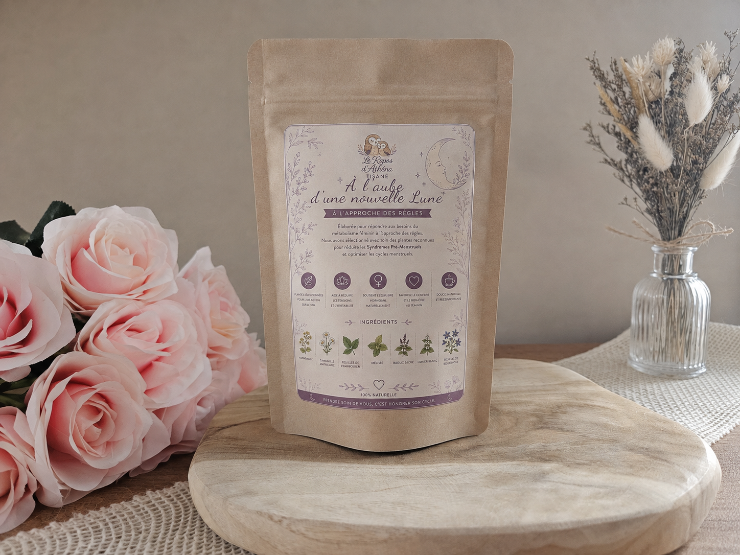 Tisane cycle apaisé "A l'aube d'une nouvelle Lune"