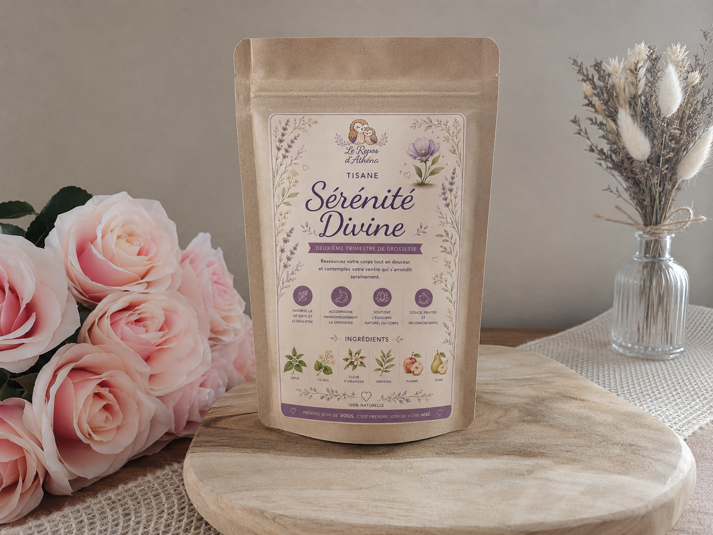 Tisane deuxième trimestre "Sérénité Divine"