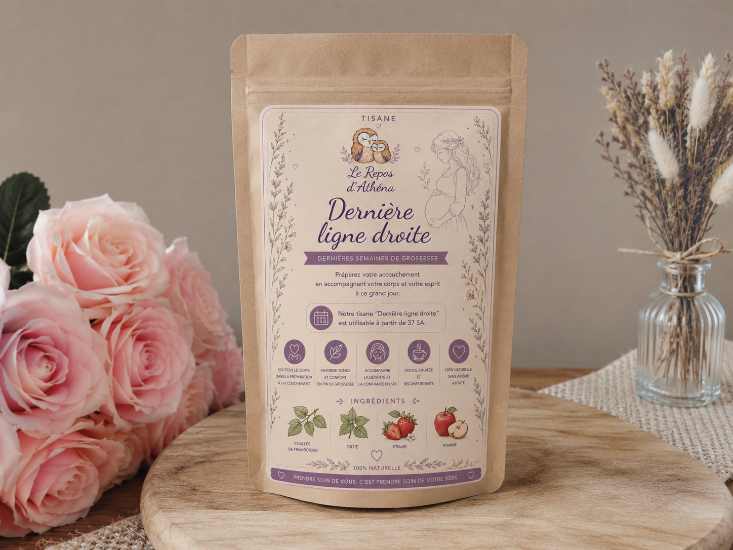 Tisane fin de grossesse "Dernière ligne droite"