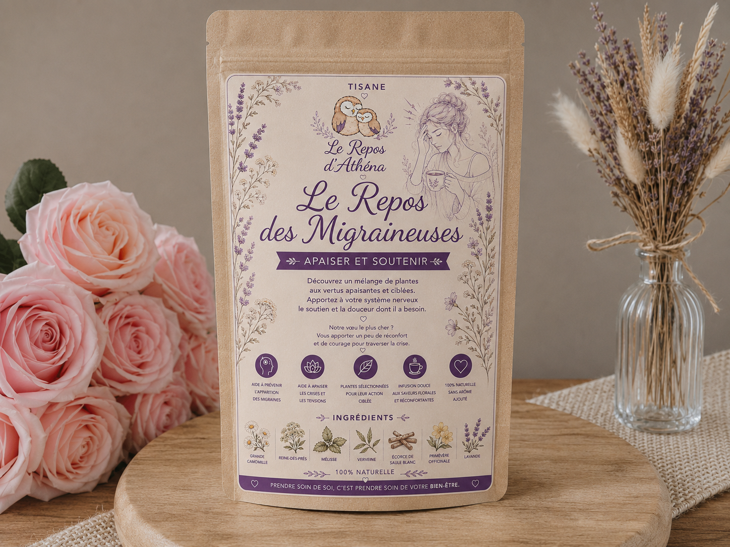 Tisane "Le Repos des Migraineuses"