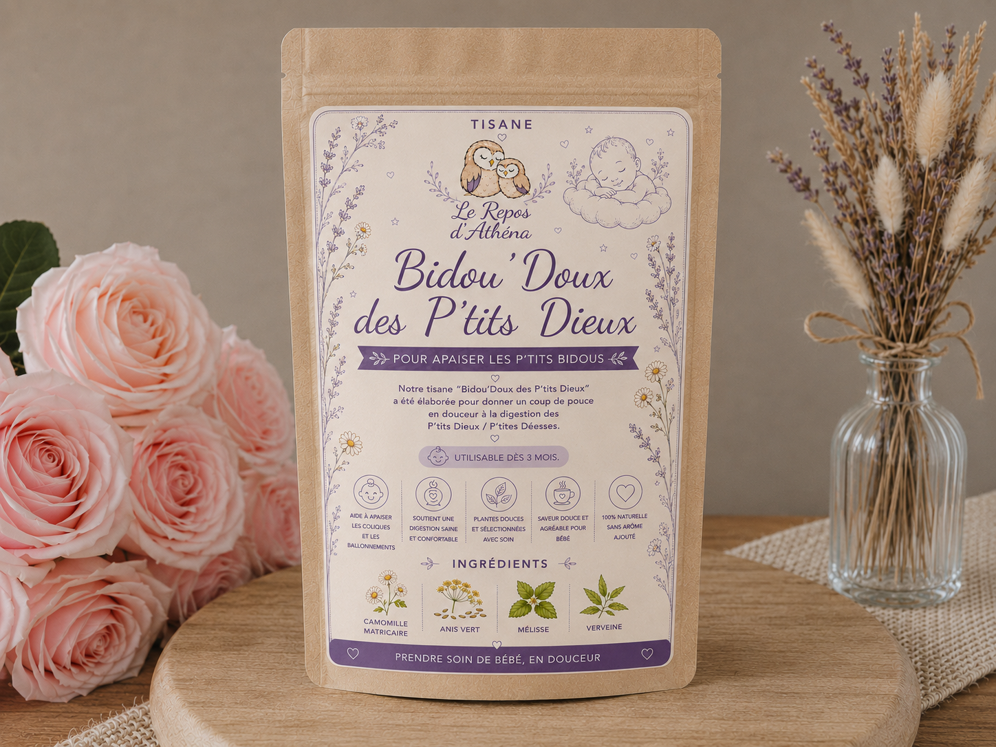 Tisane bébé "Bidou'Doux des P'tits Dieux"