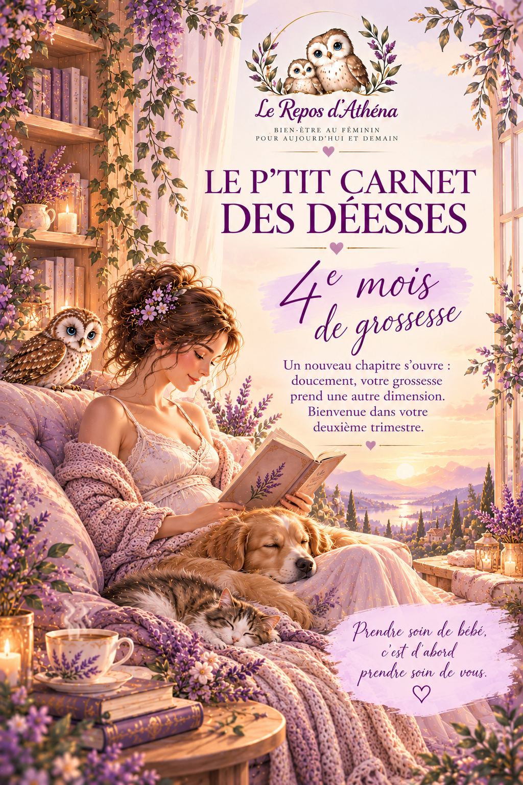 Le P'tit Carnet des Déesses : 4ème mois de Grossesse