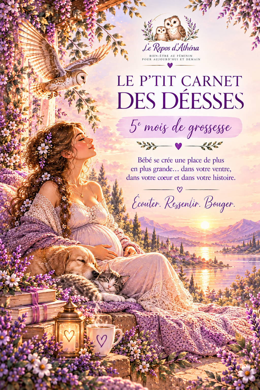 Le P'tit Carnet des Déesses : 5ème mois de Grossesse