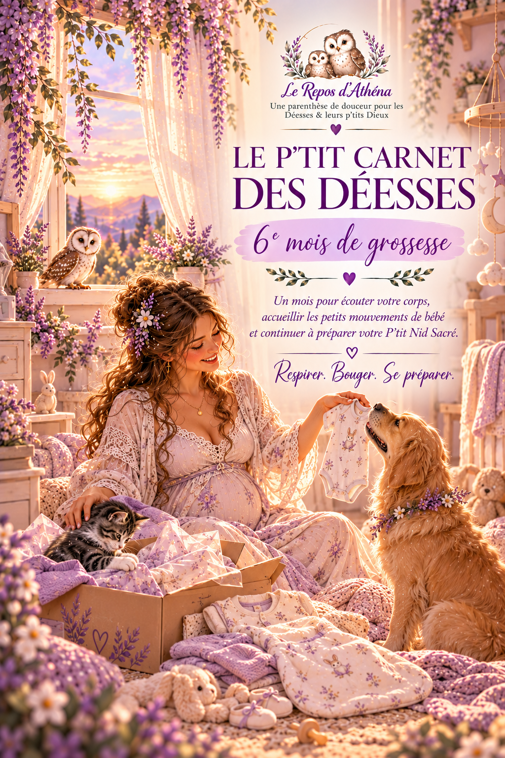 Le P'tit Carnet des Déesses : 6ème mois de Grossesse