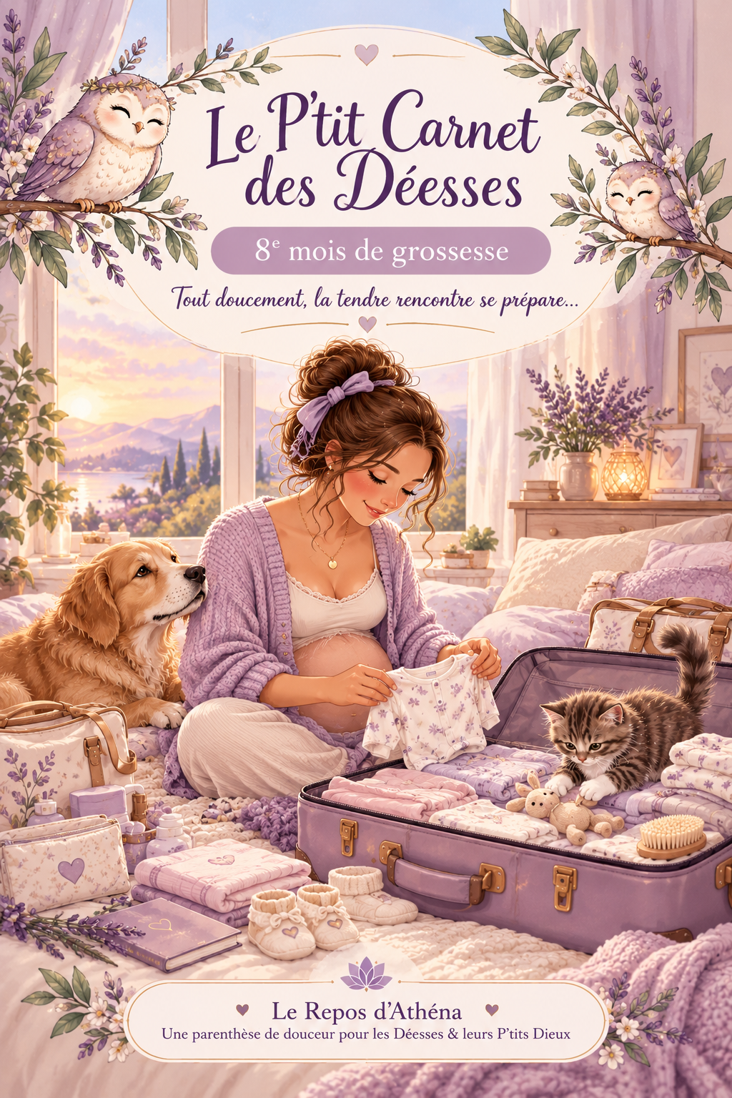 Le P'tit Carnet des Déesses : 8ème mois de Grossesse