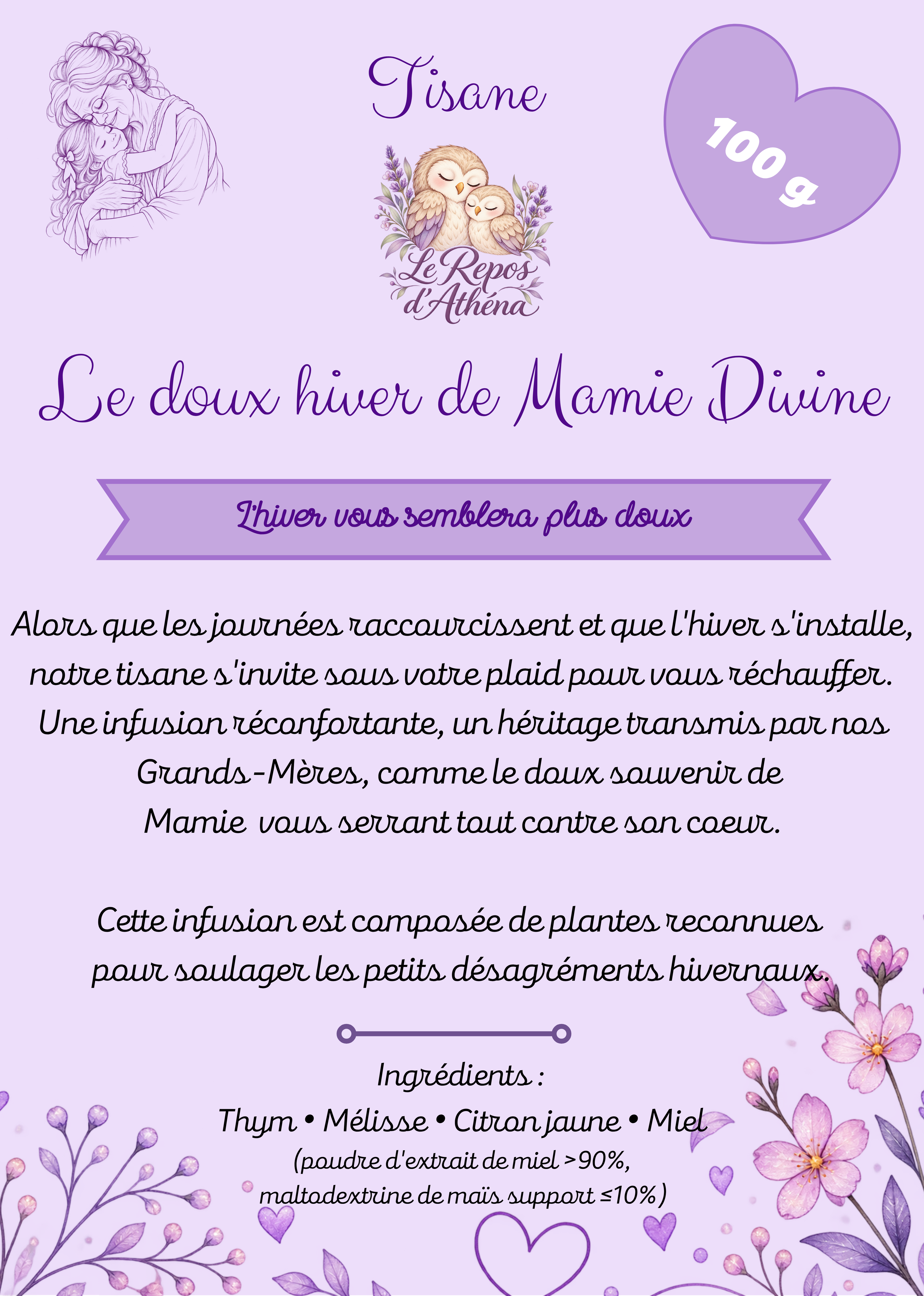 Tisane "Le doux hiver de Mamie Divine"