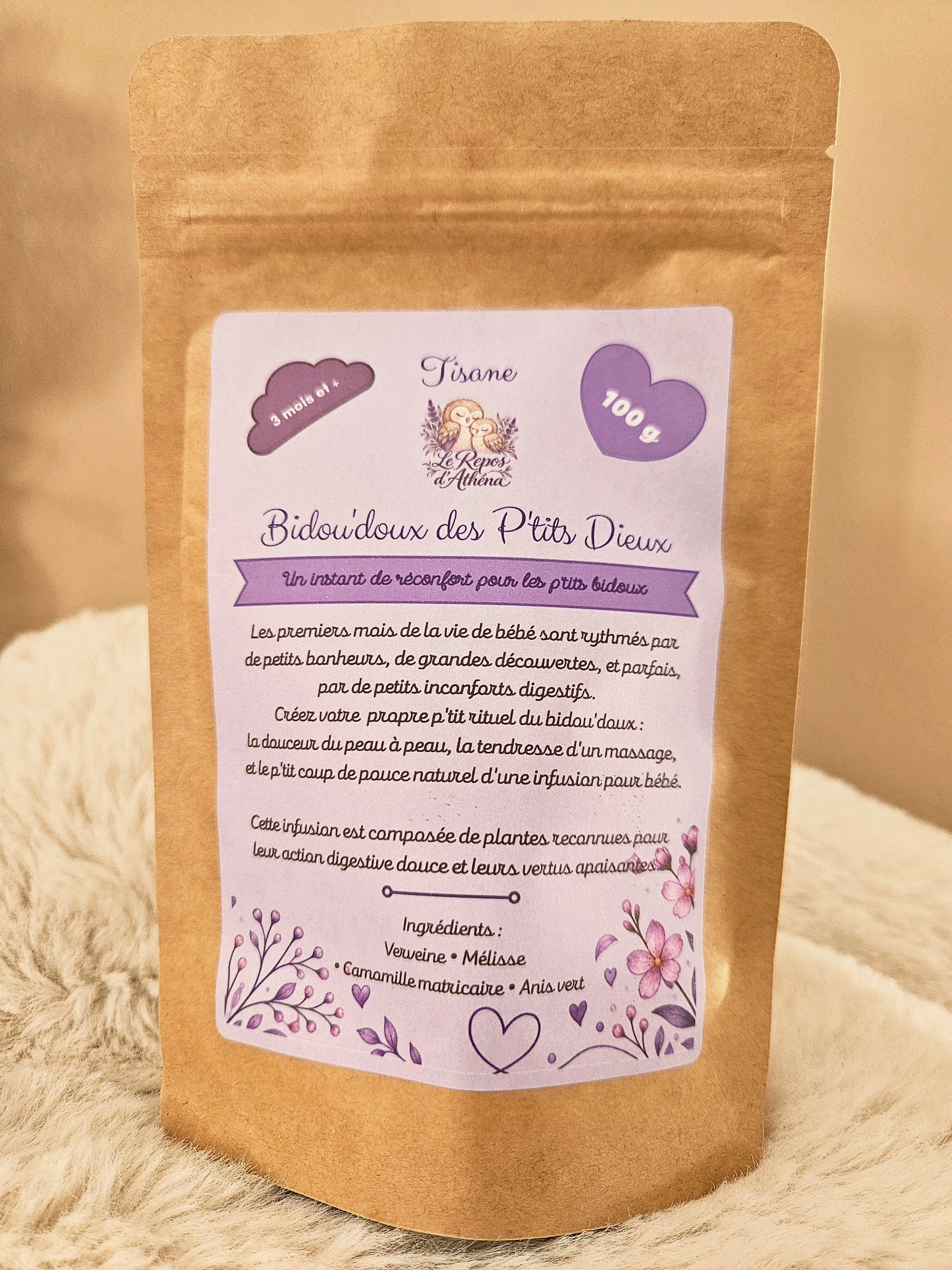Tisane bébé "Bidou'Doux des P'tits Dieux"