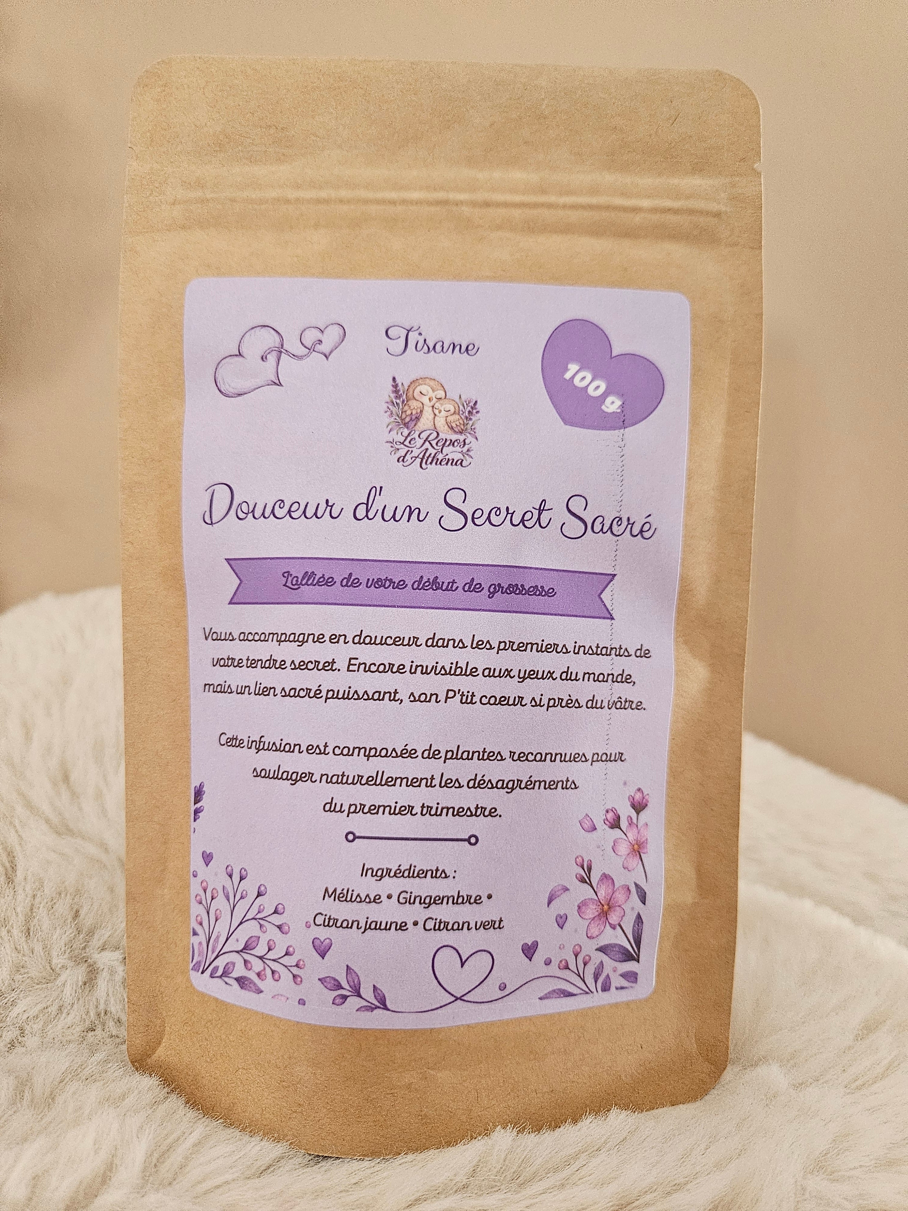 Tisane premier trimestre "Douceur d'un Secret Sacré"