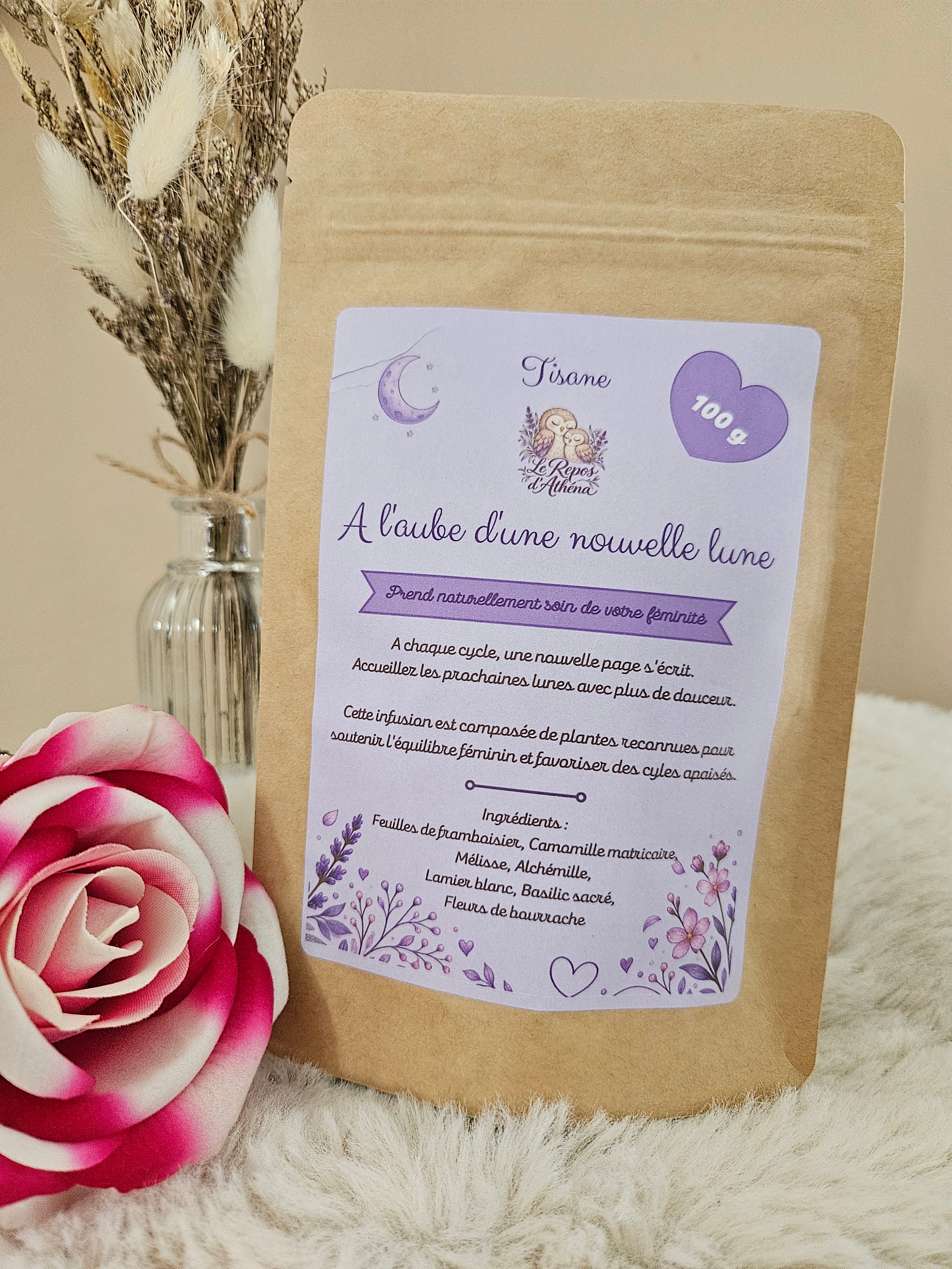 Tisane cycle apaisé "A l'aube d'une nouvelle Lune"