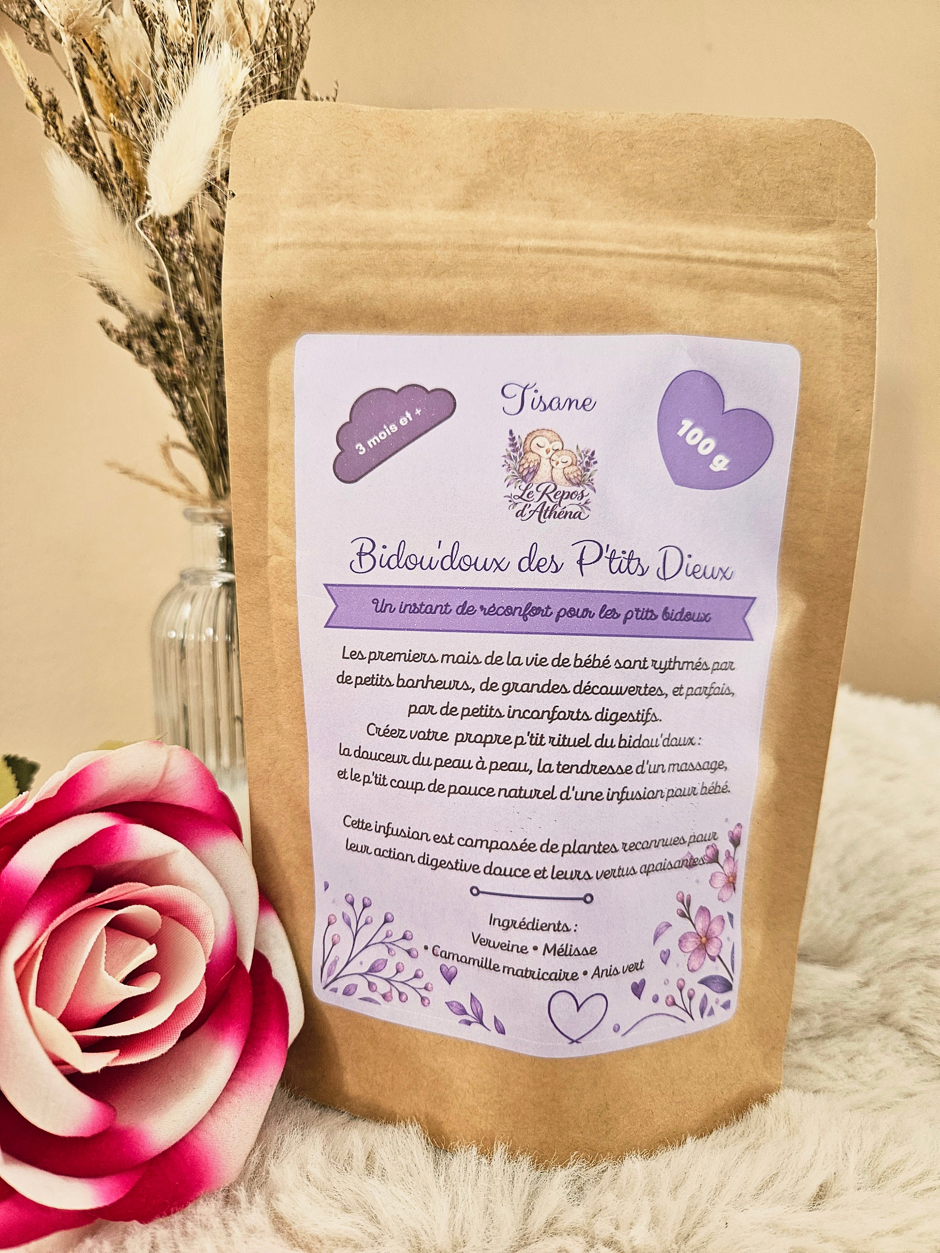 Tisane bébé "Bidou'Doux des P'tits Dieux"