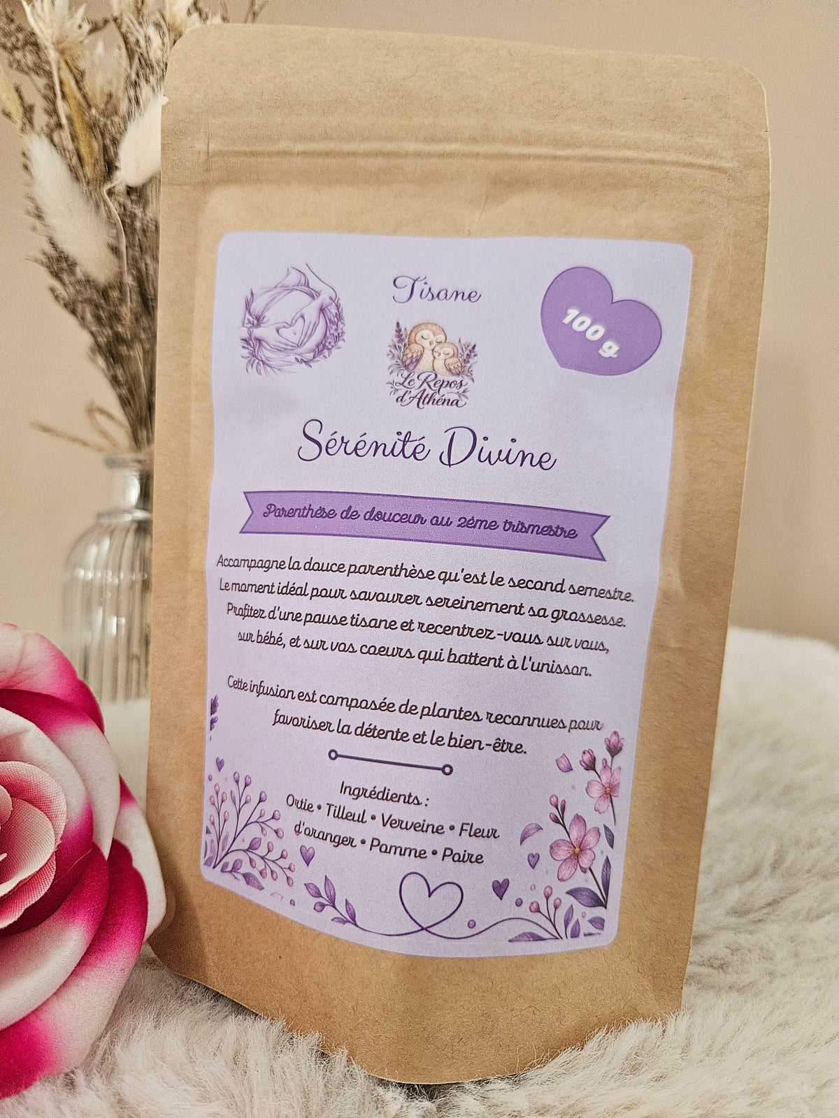 Tisane deuxième trimestre "Sérénité Divine"